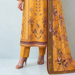 Printed 3-Piece Linen Suit